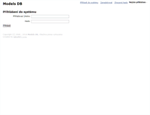 Tablet Screenshot of crm.prestigemodels.cz